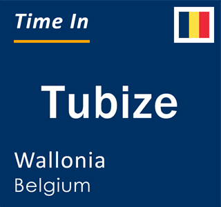 Current time in Tubize, Wallonia, Belgium