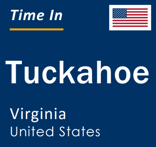 Current local time in Tuckahoe, Virginia, United States