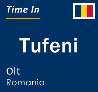Current local time in Tufeni, Olt, Romania