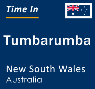 Current local time in Tumbarumba, New South Wales, Australia