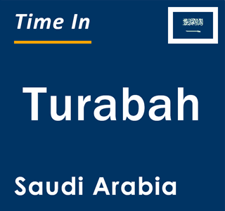 Current local time in Turabah, Saudi Arabia