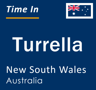 Current local time in Turrella, New South Wales, Australia