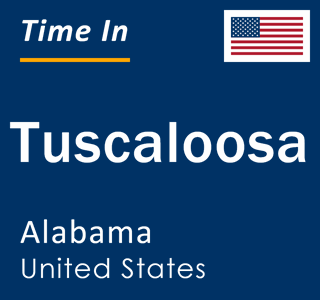 Current local time in Tuscaloosa, Alabama, United States