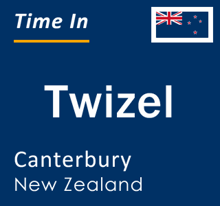 Current local time in Twizel, Canterbury, New Zealand