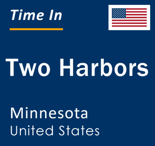 Current local time in Two Harbors, Minnesota, United States