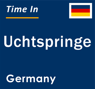 Current local time in Uchtspringe, Germany