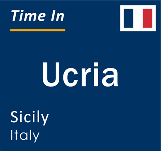 Current local time in Ucria, Sicily, Italy