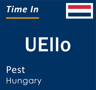 Current local time in UEllo, Pest, Hungary