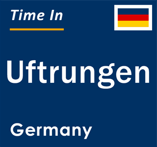 Current local time in Uftrungen, Germany