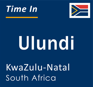 Current local time in Ulundi, KwaZulu-Natal, South Africa