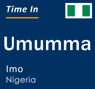 Current local time in Umumma, Imo, Nigeria