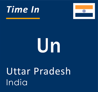 Current local time in Un, Uttar Pradesh, India