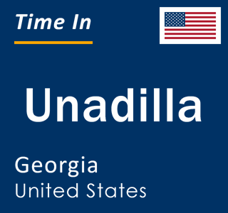 Current local time in Unadilla, Georgia, United States