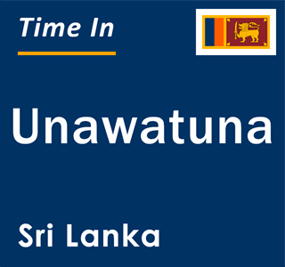 Current local time in Unawatuna, Sri Lanka