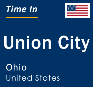 Current local time in Union City, Ohio, United States