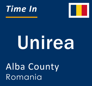 Current local time in Unirea, Alba County, Romania