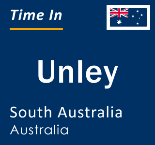 Current local time in Unley, South Australia, Australia