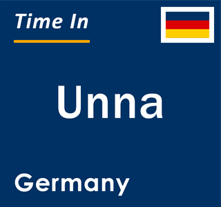 Current local time in Unna, Germany