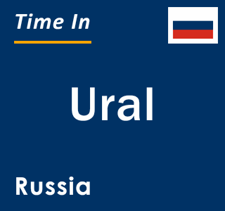 Current local time in Ural, Russia