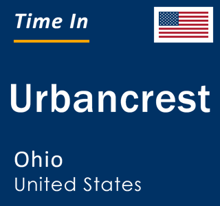 Current local time in Urbancrest, Ohio, United States
