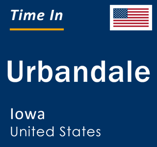 Current local time in Urbandale, Iowa, United States