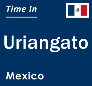 Current local time in Uriangato, Mexico