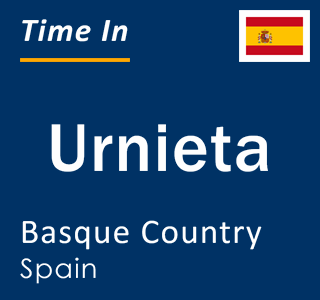 Current local time in Urnieta, Basque Country, Spain