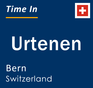 Current local time in Urtenen, Bern, Switzerland