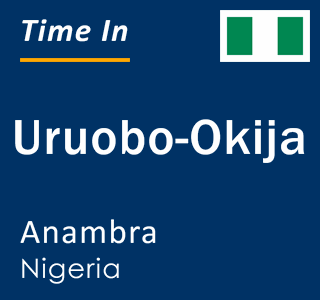 Current local time in Uruobo-Okija, Anambra, Nigeria