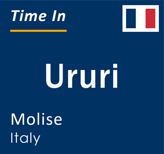 Current local time in Ururi, Molise, Italy