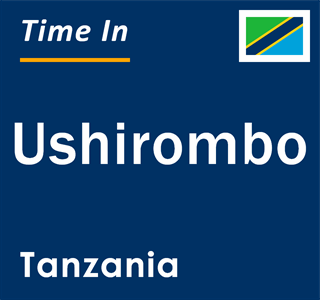 Current local time in Ushirombo, Tanzania