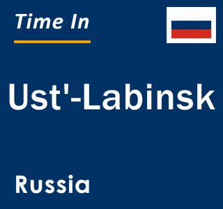 Current local time in Ust'-Labinsk, Russia