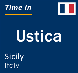 Current local time in Ustica, Sicily, Italy