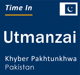 Current local time in Utmanzai, Khyber Pakhtunkhwa, Pakistan