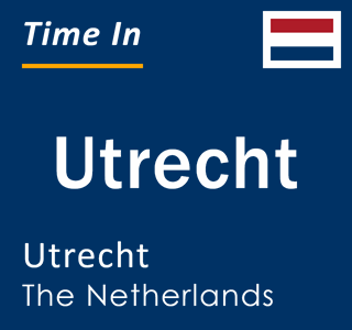 Current local time in Utrecht, Utrecht, The Netherlands