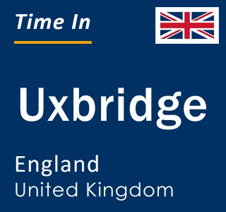 Current local time in Uxbridge, England, United Kingdom