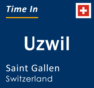 Current local time in Uzwil, Saint Gallen, Switzerland