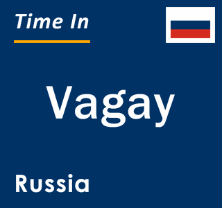 Current local time in Vagay, Russia