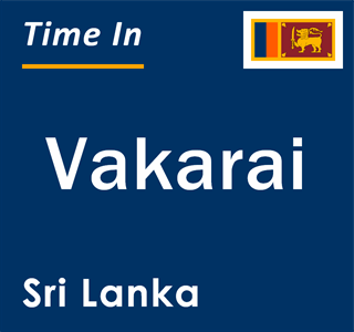 Current local time in Vakarai, Sri Lanka