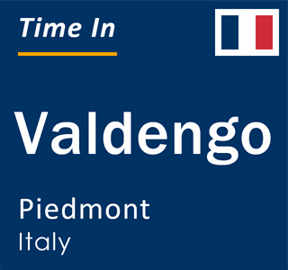 Current local time in Valdengo, Piedmont, Italy