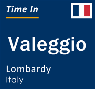 Current local time in Valeggio, Lombardy, Italy