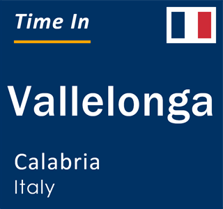 Current local time in Vallelonga, Calabria, Italy