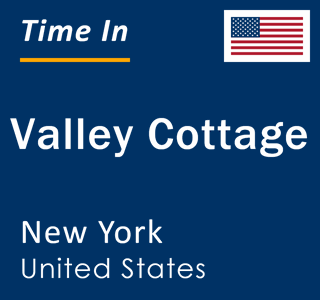 Current local time in Valley Cottage, New York, United States