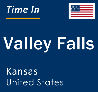 Current local time in Valley Falls, Kansas, United States