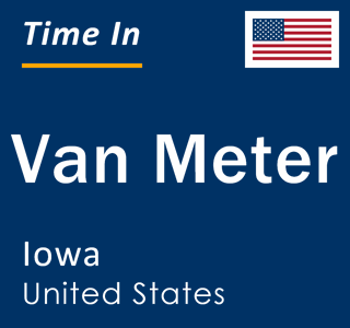 Current local time in Van Meter, Iowa, United States