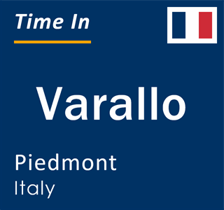 Current local time in Varallo, Piedmont, Italy