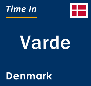 Current local time in Varde, Denmark