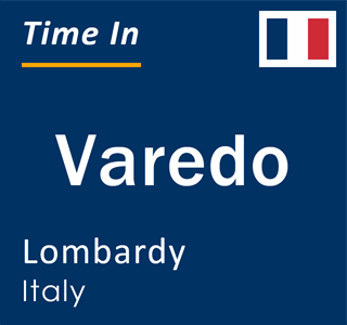 Current local time in Varedo, Lombardy, Italy