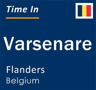 Current local time in Varsenare, Flanders, Belgium