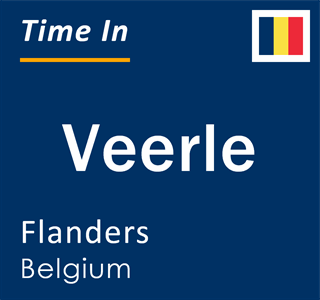 Current local time in Veerle, Flanders, Belgium